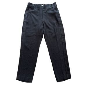 VINCE TUXEDO BLACK TROUSERS SIZE LARGE